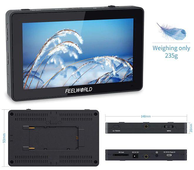 Imagem de Monitor Feelworld F6 Plus