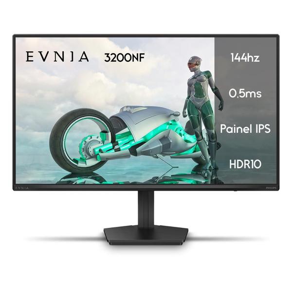 Monitor Gamer 23,8 pol. Philips Full HD Evnia Fast IPS Gaming 180 Hz 24M2N3