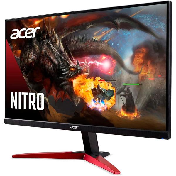 Imagem de Monitor Gamer Acer 23.8 Nitro 5 KG241Y Ebii Full HD LED IPS 100Hz AMD Radeon FreeSync Game Mode HDMI e VGA Preto