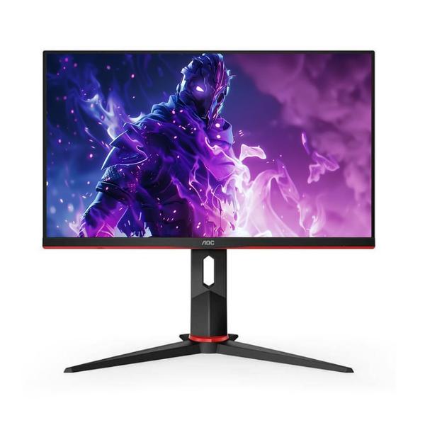 Imagem de Monitor Gamer AOC 23.8" VA FHD 1ms 165Hz FreeSync Premium HDMI/DP - 24G2S-BK