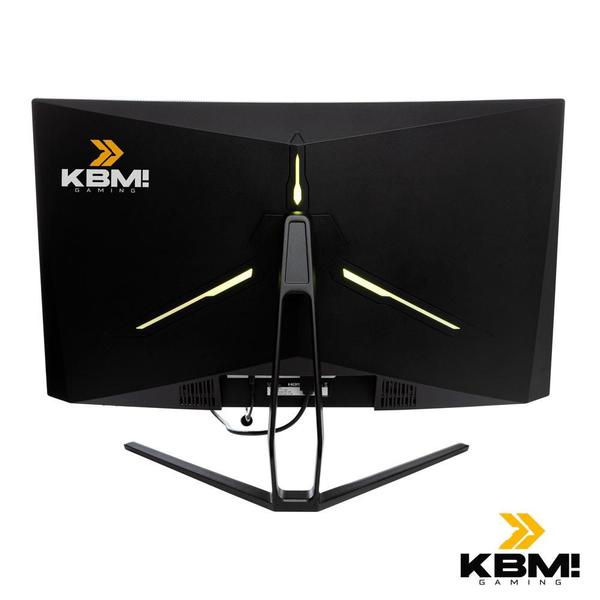 Imagem de Monitor Gamer Curvo KBM! GAMING MG320 27", 180Hz, Full Hd, 1ms, DisplayPort e HDMI, Adaptive Sync, Ajuste De Ângulo - KGMG32027PT