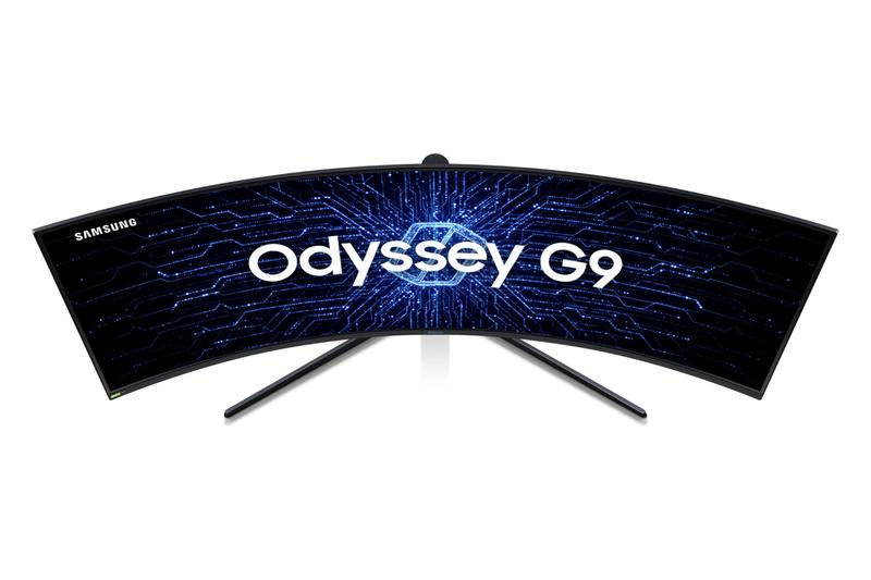 Imagem de Monitor Gamer Curvo Samsung Odyssey 49'' 240Hz HDMI Qled 1ms