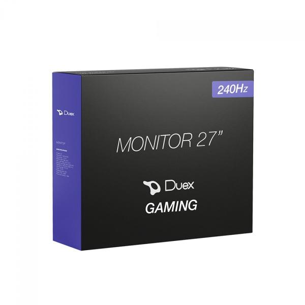 Imagem de Monitor Gamer Duex 27 IPS, 240hz,1MS, Full HD, HDMI/DP/USB, 