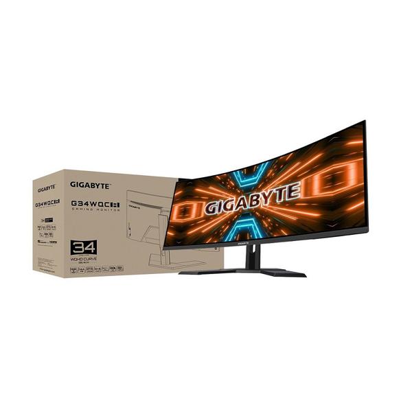 Imagem de Monitor Gamer Gigabyte 34" 144Hz Full HD HDMI DPCurvo G34WQC A