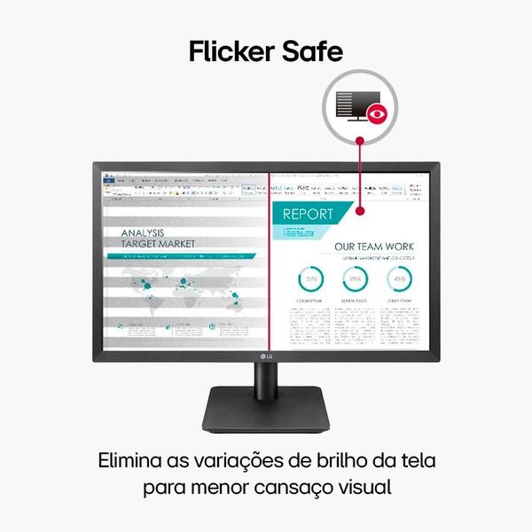 Imagem de Monitor Gamer LG 21.5" Full HD 75Hz VA AMD FreeSync HDMI 22MP410-B 