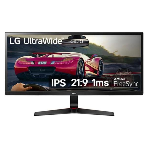 Imagem de Monitor Gamer LG Ultrawide 29 IPS Full HD 75Hz HDMI DisplayPort USB AMD FreeSync 29UM69G-B.AWZM