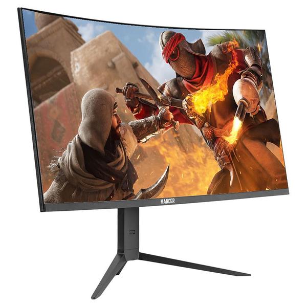 Imagem de Monitor Gamer Mancer Valak UZ32, 32 Pol Curvo, VA, FHD, 1ms, 165Hz, FreeSync, HDMI/DP, MCR-VKUZ32-PL01