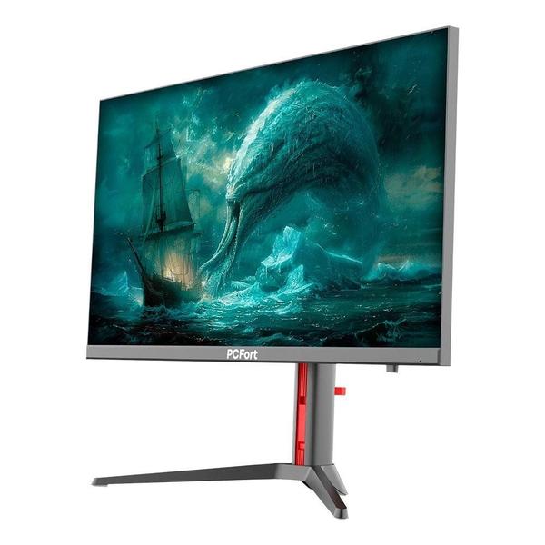 Imagem de Monitor Gamer PCFort W270I180 27" QHD 2K, IPS, 180Hz, 1ms, DisplayPort e HDMI, 100% sRGB, Freesync, Gsync, Alto falante, Preto - W270I180