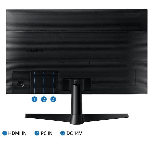 Imagem de Monitor Gamer Samsung 24" IPS T350 HDMI Full HD VGA FreeSync 1920x1080 - LF24T350FHLMZD