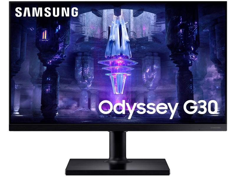 Monitor Gamer Samsung Odyssey G30 24” Full HD - 144Hz 1ms DisplayPort HDMI FreeSync Imagem de Monitor Gamer Samsung Odyssey G30 24” Full HD - 144Hz 1ms DisplayPort HDMI FreeSync