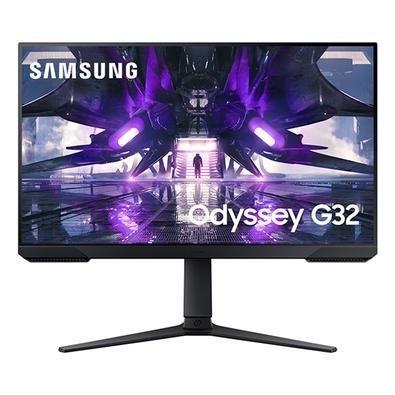 Imagem de Monitor Gamer Samsung Odyssey G32 27" LED Full HD, 165 Hz, 1ms, HDMI/DisplayPort, FreeSync Premium, Ajuste de Altura, Preto - LS27AG320NLXZD