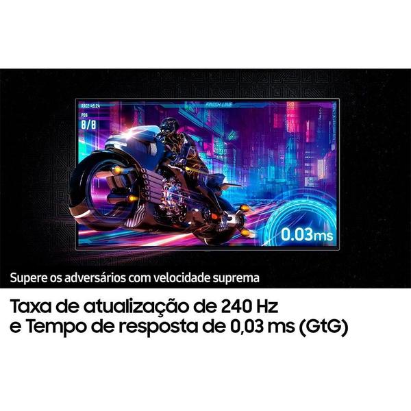 Imagem de Monitor Gamer Samsung Odyssey OLED G8 32", 4K, 240Hz, 0,03ms - LS32DG800SLXZD