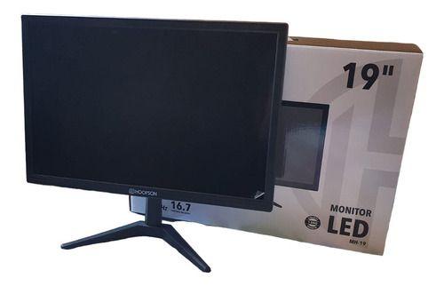 Imagem de Monitor Led 19 Polegadas Hoopson Hdmi Vga 60hz 5ms Cor Preto 110v/220v