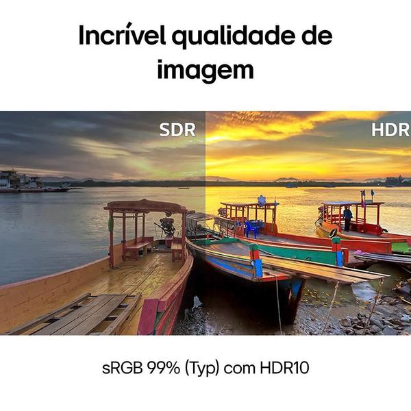 Imagem de Monitor LED 29" LG Ultrawide, HDR, IPS, Full HD 2560x1080, Som integrado, modo jogo, 75Hz - 29WK600-W