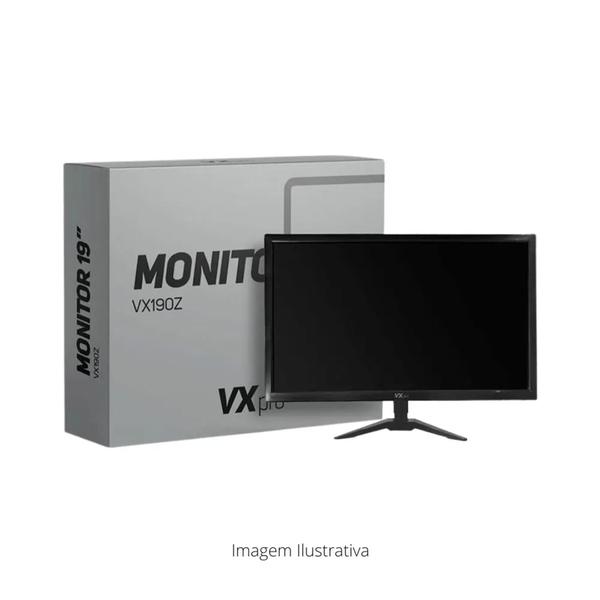 Imagem de Monitor Led Duex Vxpro Tela 19 Preto 100v/240v Hdmi/vga