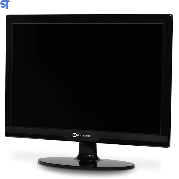 Imagem de Monitor Led Hd 19 Goldentec Hdmi / Vga - Preto 46189