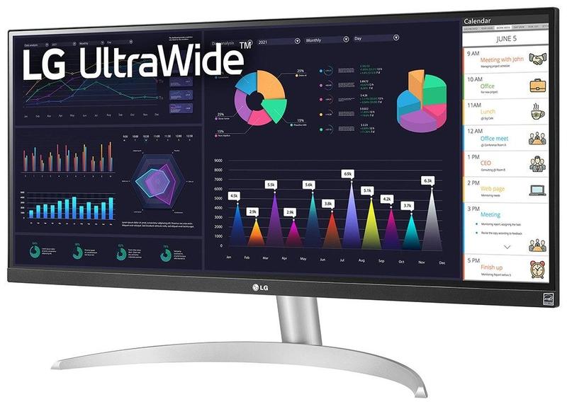 Imagem de Monitor LG 29.0" Ultrawide 29WQ600-W Full HD/ HDMI/ DP/ 100HZ/ 5MS