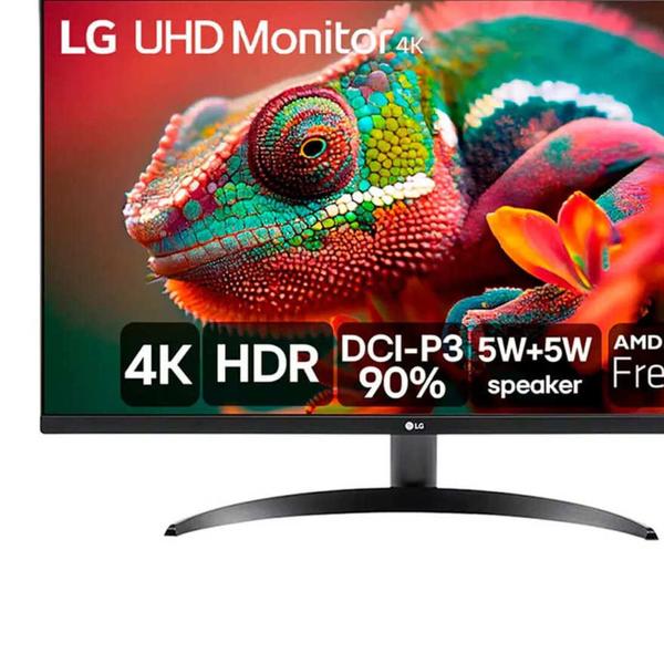 Imagem de Monitor LG 32" 60HZ 4MS 4K Display PORT - 32UR500-B