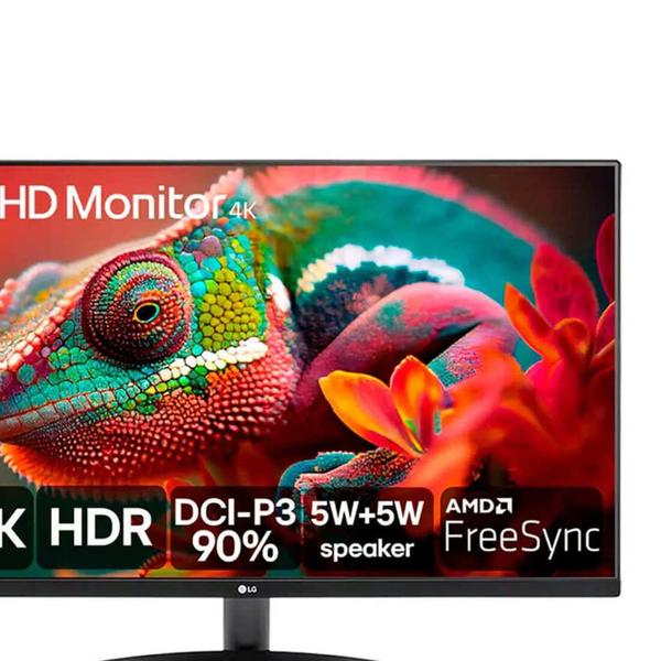 Imagem de Monitor LG 32" 60HZ 4MS 4K Display PORT - 32UR500-B