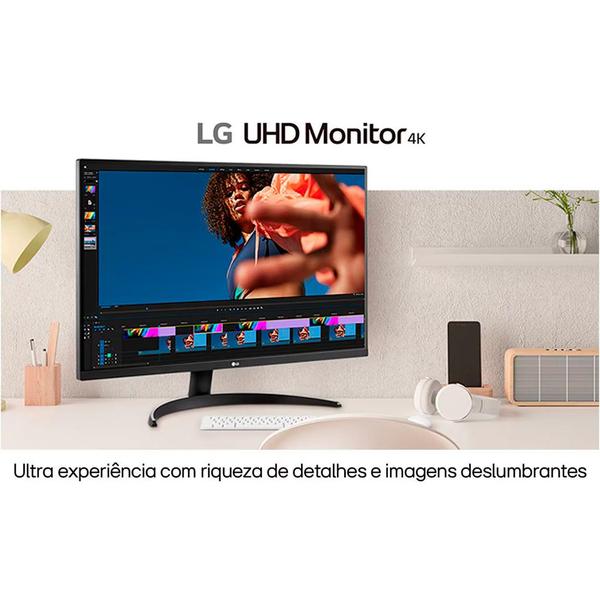 Imagem de Monitor LG 32" 60Hz 4ms 4K Display Port 32UR500-B