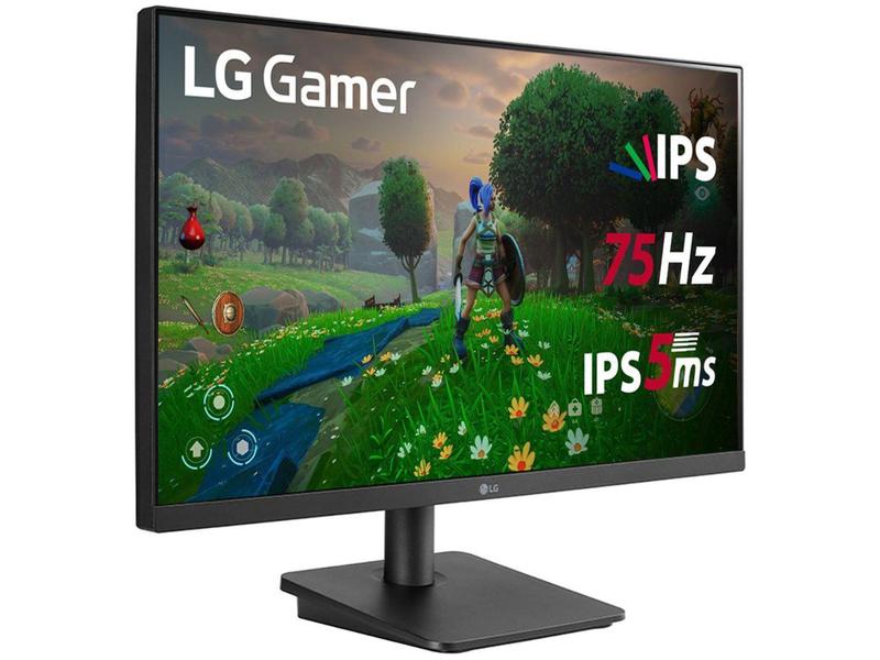 Imagem de Monitor LG LED 27 Polegadas IPS Full HD HDMI VGA 27MP400-B