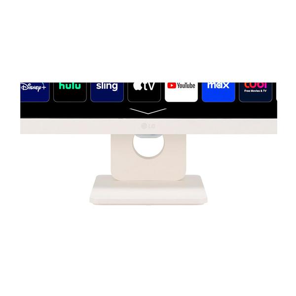 Imagem de Monitor LG MyView Smart IPS 32” FHD WebOS ThinQ Home Air Play 2 Screen Share Bluetooth - 32SR50F-W