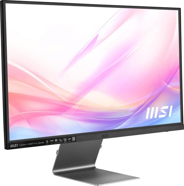 Imagem de Monitor MSI Modern MD271UL de 27 polegadas 4K UHD IPS 60 Hz prateado