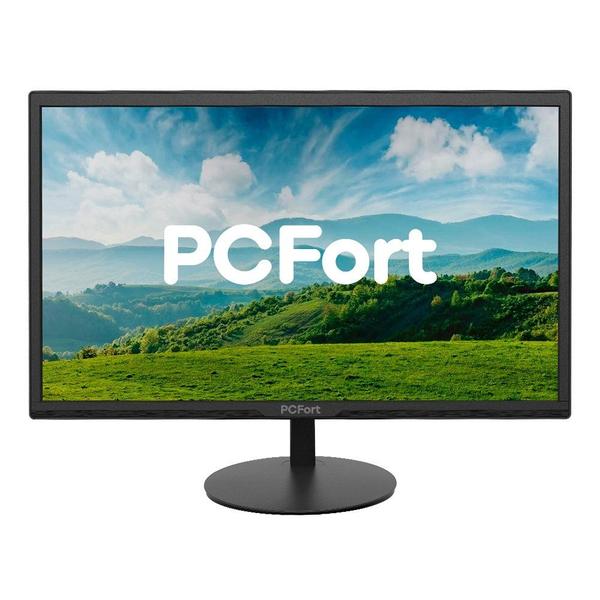 Monitor PCFort 20" HD, 60Hz, 5ms, VGA e HDMI, VESA, Preto - F2030 Monitor PCFort 20" HD, 60Hz, 5ms, VGA e HDMI, VESA, Preto - F2030