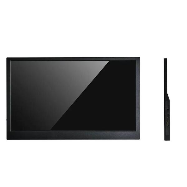 Imagem de Monitor Portátil IPS 60Hz 11.6" HD+ Alta Qualidade Cor Preto USB 110v/220v + Suporte