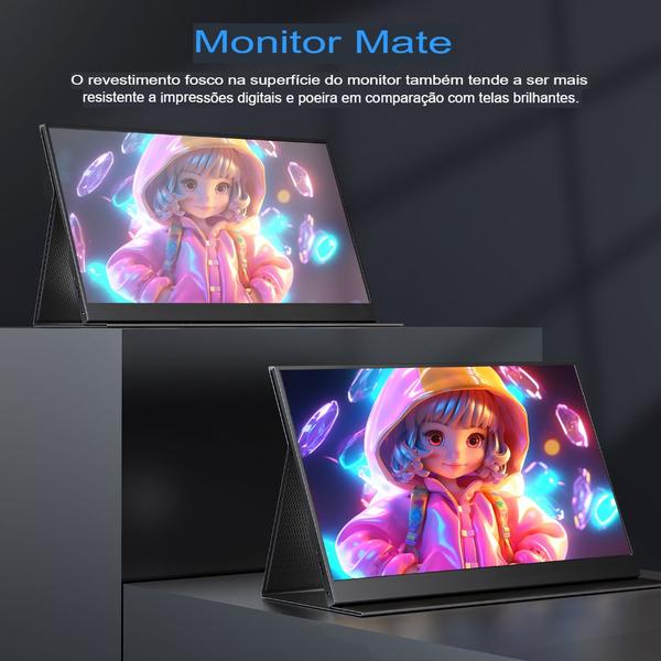 Imagem de Monitor portátil UPERFECT 15,6 polegadas 1080P, USB-C HDMI