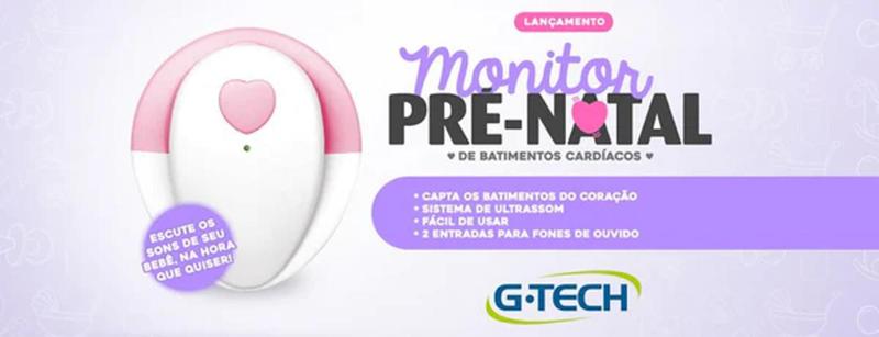 Imagem de Monitor Pré Natal De Batimentos Cardíacos  G-Tech