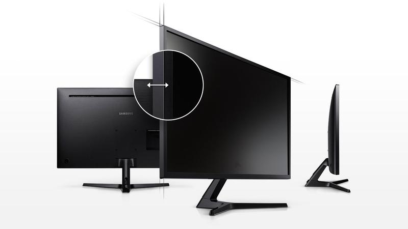 Imagem de Monitor Profissional Samsung 32", LED, 4K, UHD, 60hz, 4ms, HDMI, DisplayPort, FreeSync - LU32J590UQLMZD