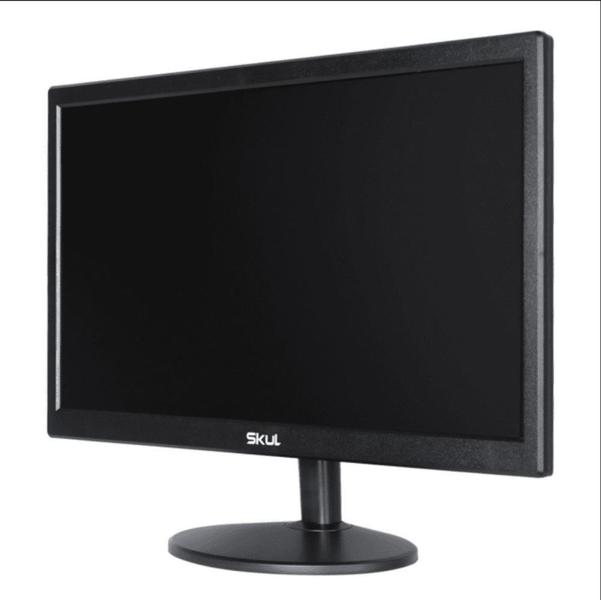 Imagem de Monitor SKUL 19,5" Office LED 5MS com Entrada Hdmi+vga - SM1955MS