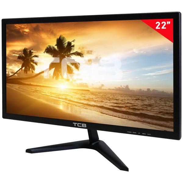 Imagem de Monitor TCB TCB22- Full HD - HDMI/VGA - com Alto Falantes - 22"