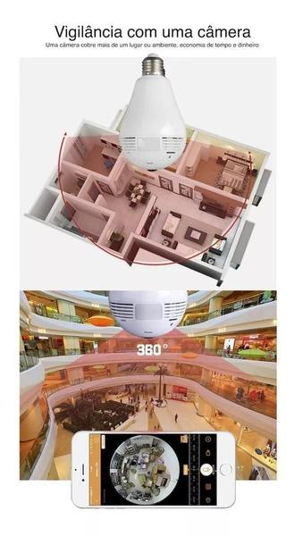 Monitoramento Remoto: Lâmpada Câmera Wi-Fi Ip Espiã Sem Fio - Dk Imagem de Monitoramento Remoto: Lâmpada Câmera Wi-Fi Ip Espiã Sem Fio