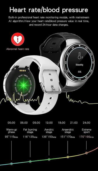 Imagem de Monitores de atividade chronus smartwatch men ip67 à prova d'água esportes freqüência cardíaca fones de ouvido sem fio bluetooth