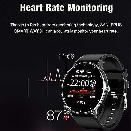 Imagem de Monitores de atividade relógio inteligente tela sensível ao toque relógio de fitness esportivo ip67 bluetooth à prova d'água aplica-se a android ios