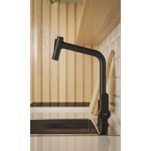 Monocomando de Mesa Para Cozinha com Bica Extraível com 2 Funções Kitchen Celite Imagem de Monocomando de Mesa Para Cozinha com Bica Extraível com 2 Funções Kitchen Celite