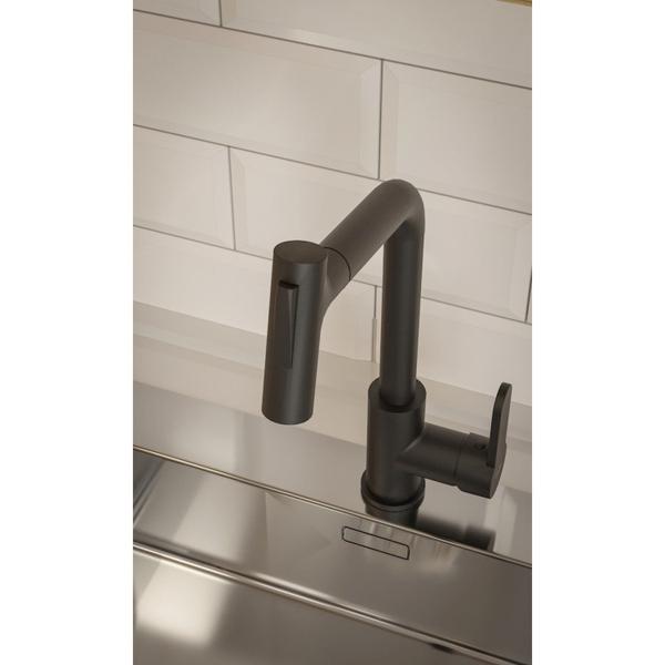 Monocomando de Mesa Para Cozinha com Bica Extraível com 2 Funções Kitchen Celite Imagem de Monocomando de Mesa Para Cozinha com Bica Extraível com 2 Funções Kitchen Celite
