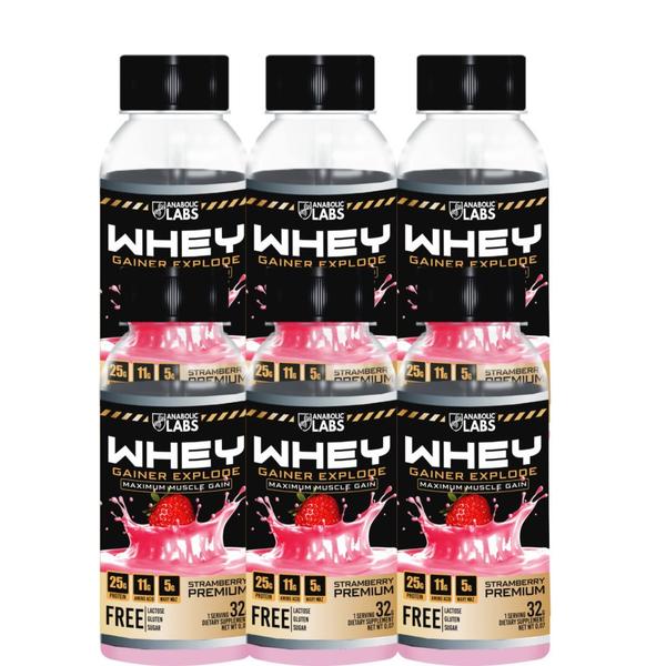 Monodose whey iso hidro zero açúcar (pack 6 unid) - ANABOLIC LABS Imagem de Monodose whey iso hidro zero açúcar (pack 6 unid)