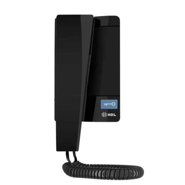 Imagem de Monofone Interfone HDL Advance 1 Botão Preto  Hdl