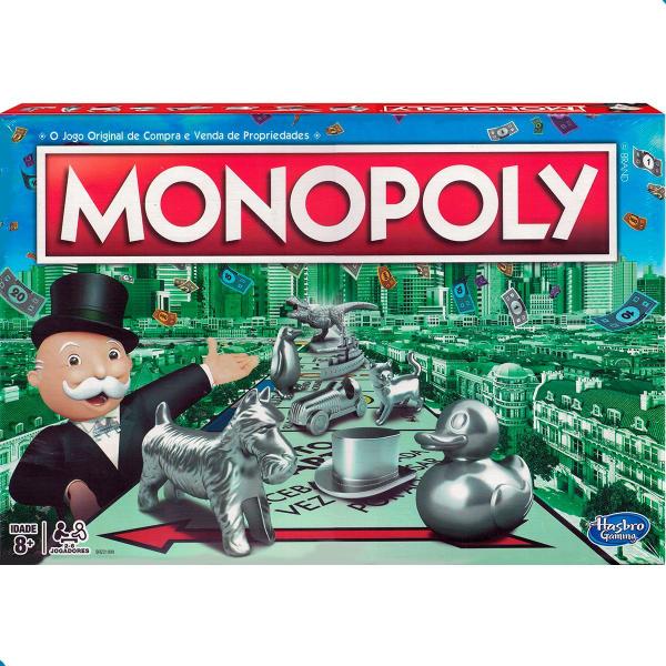 Imagem de Monopoly Clássico Jogo De Tabuleiro Hasbro Português Original