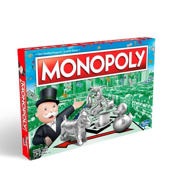 Monopoly O Jogo Original de Compra e Venda de Propriedades em Português Hasbro C1009 Imagem de Monopoly O Jogo Original de Compra e Venda de Propriedades em Português Hasbro C1009