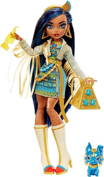 Imagem de Monster High Boneca Cleo Denile 28cm Com Acessórios Mattel HHK54