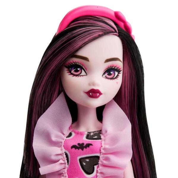 Imagem de Monster High Boneca Draculaura Com Acessórios - Mattel HKY74