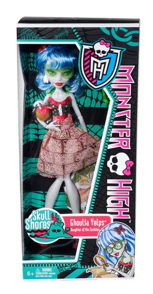 Monster High Bonecas Skull Shores Ghoulia Yelps Imagem de Monster High Bonecas Skull Shores Ghoulia Yelps