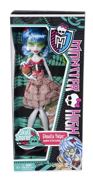 Imagem de Monster High Bonecas Skull Shores Ghoulia Yelps