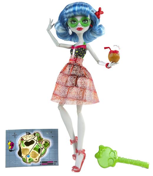 Monster High Bonecas Skull Shores Ghoulia Yelps Imagem de Monster High Bonecas Skull Shores Ghoulia Yelps