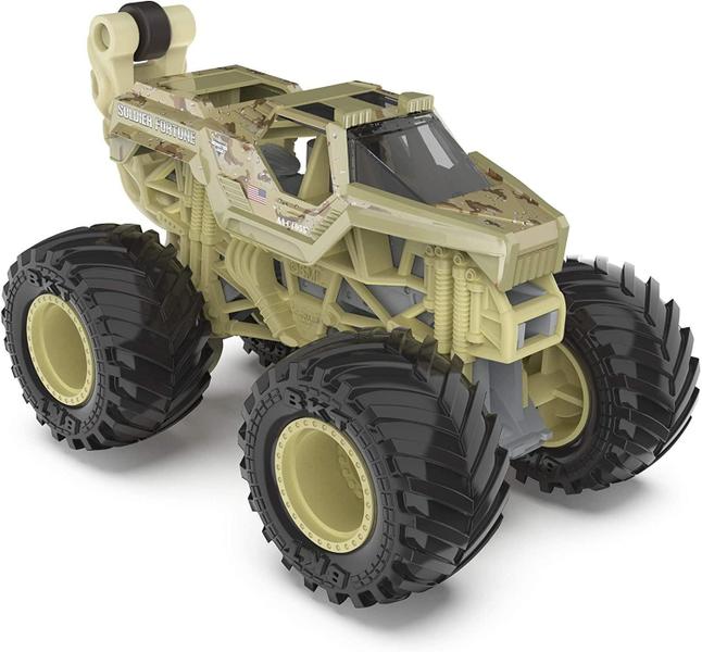 Imagem de Monster Jam Truck - Carro Soldier Fortune Wheelie 1:64 Sunny