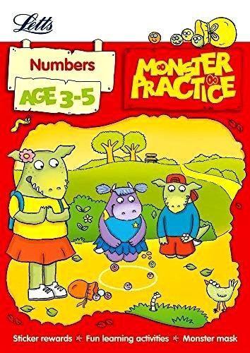 Imagem de Monster Practice - Numbers - Age 3-5 - Book With Sticker - Collins